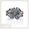 Anello medievale giuggiola azzurro | Gioielli De Nobili